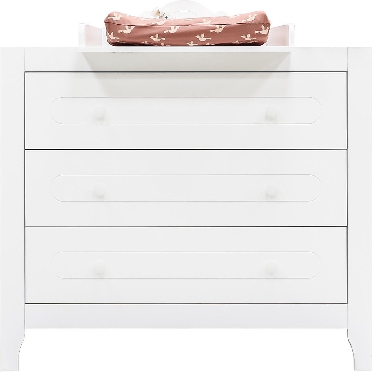 Bopita Evi Commode Met 3 Laden - - Wit