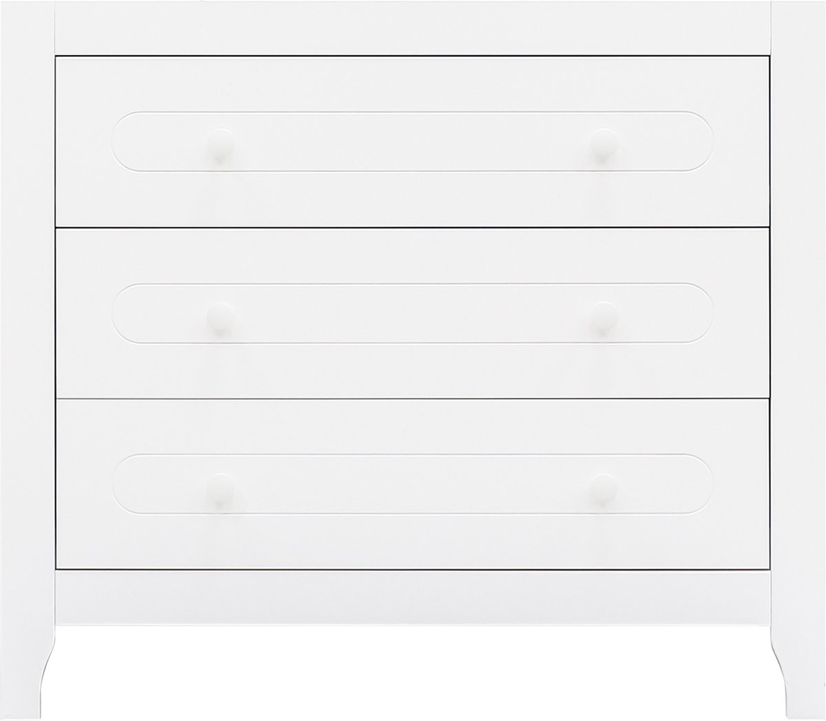 Bopita Evi Commode Met 3 Laden - - Wit