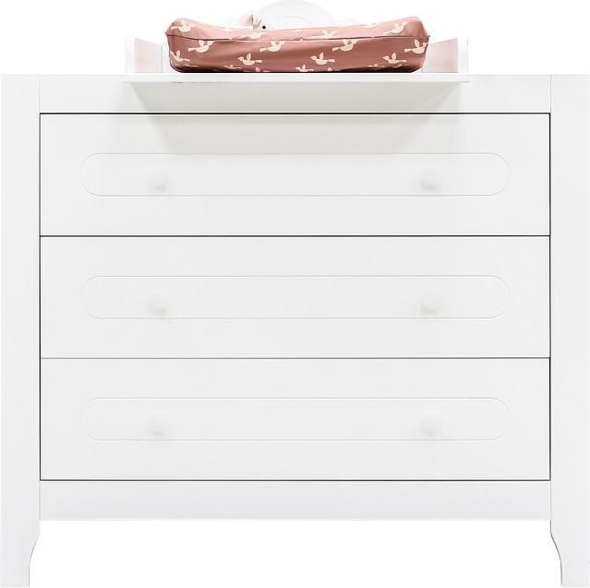 Bopita Evi Commode Met 3 Laden - - Wit