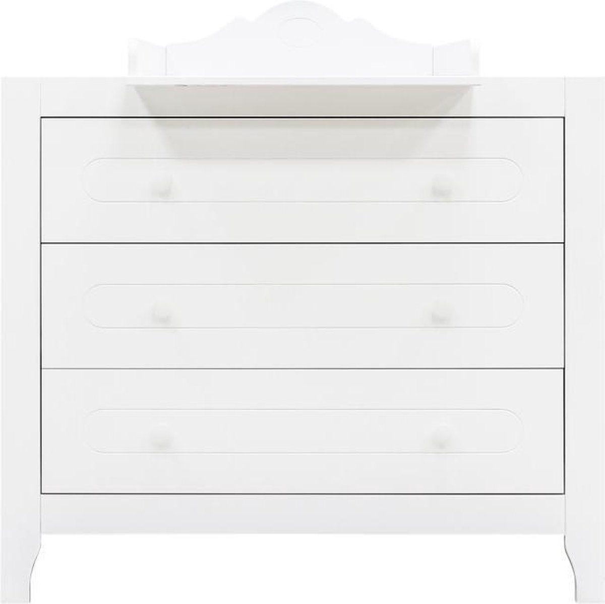 Bopita Evi Commode Met 3 Laden - - Wit