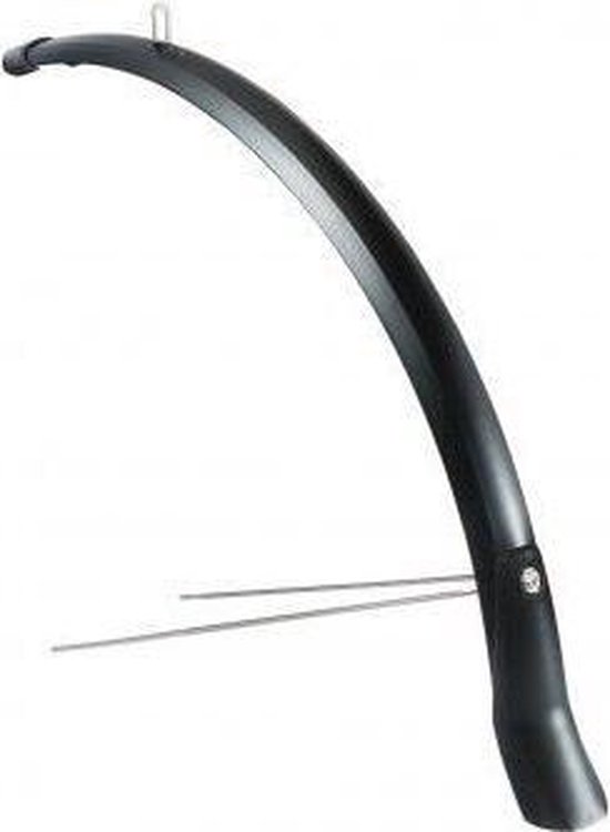 Eurofender Voorspatbord Snello 28 Inch 46 Mm Kunststof - Zwart