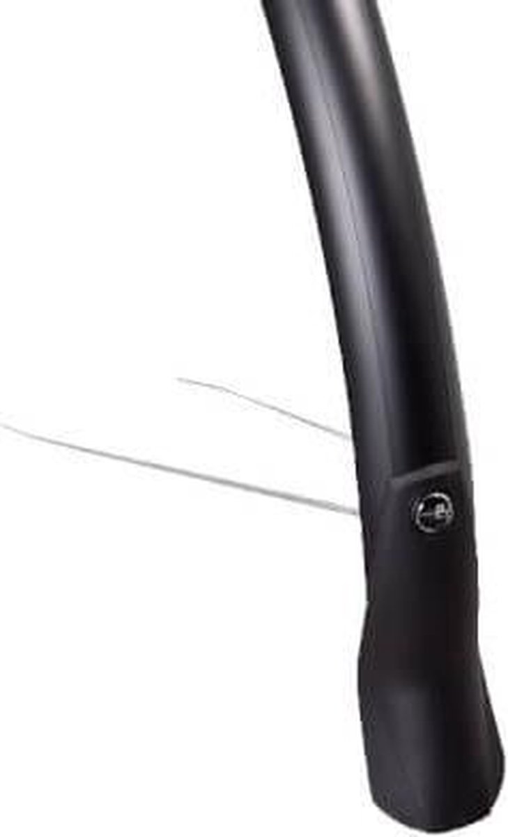 Eurofender Achterspatbord Snello 28 Inch 46 Mm Kunststof - Zwart