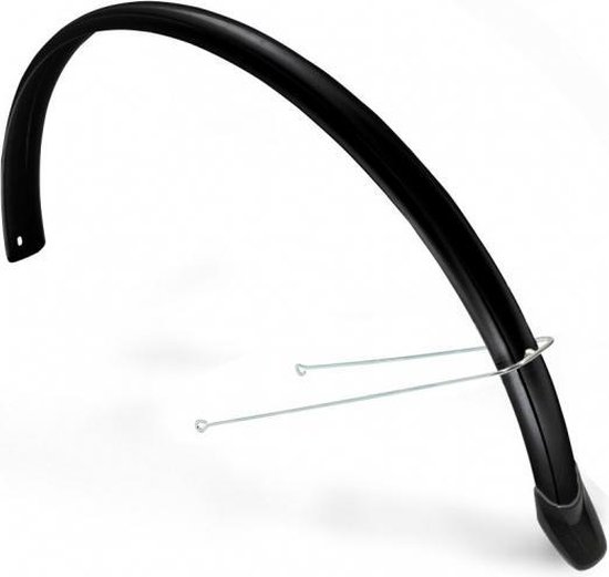 Eurofender Achterspatbord Snello 28 Inch 46 Mm Kunststof - Zwart