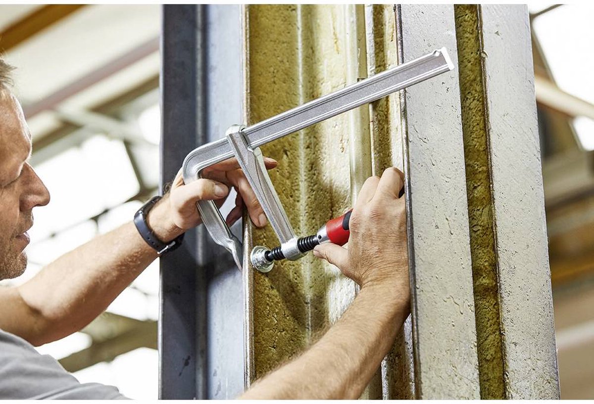 Bessey Lijmtang | geheel staal | 300/120 mm | klapgreep