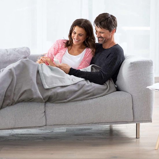 Medisana Hdw Knuffel Warmtedeken Oekotex - Grijs