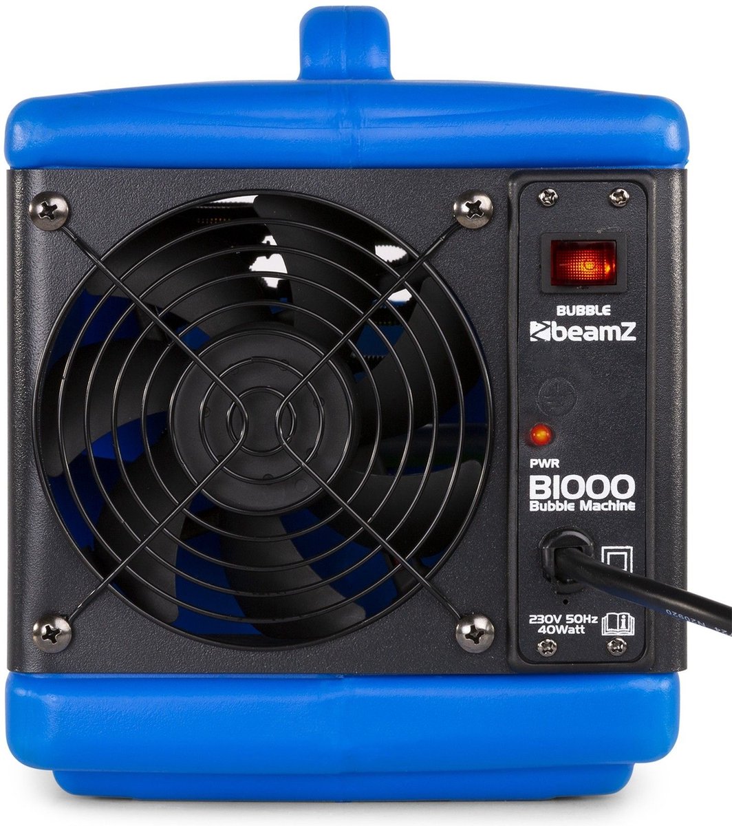 BEAMZ B1000 bellenblaasmachine met ventilator