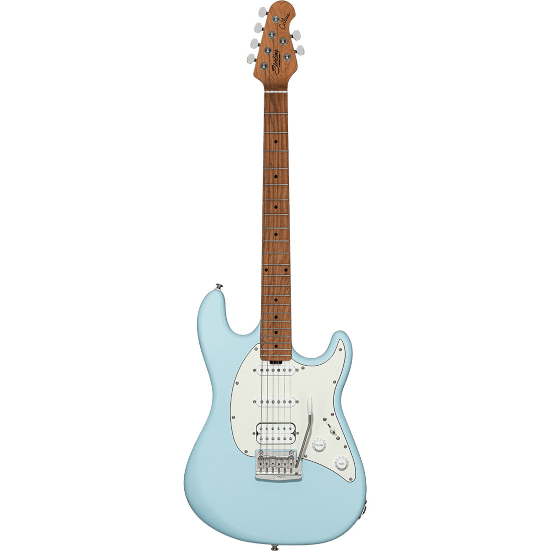 Music Man Cutlass CT50 HSS Daphne Blue elektrische gitaar
