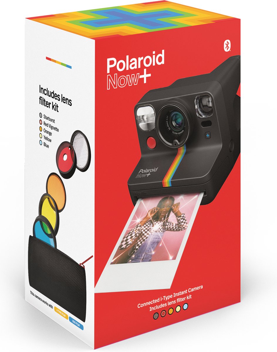 Polaroid Now+ - Zwart