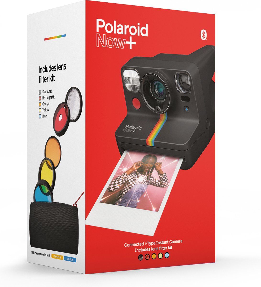 Polaroid Now+ - Zwart