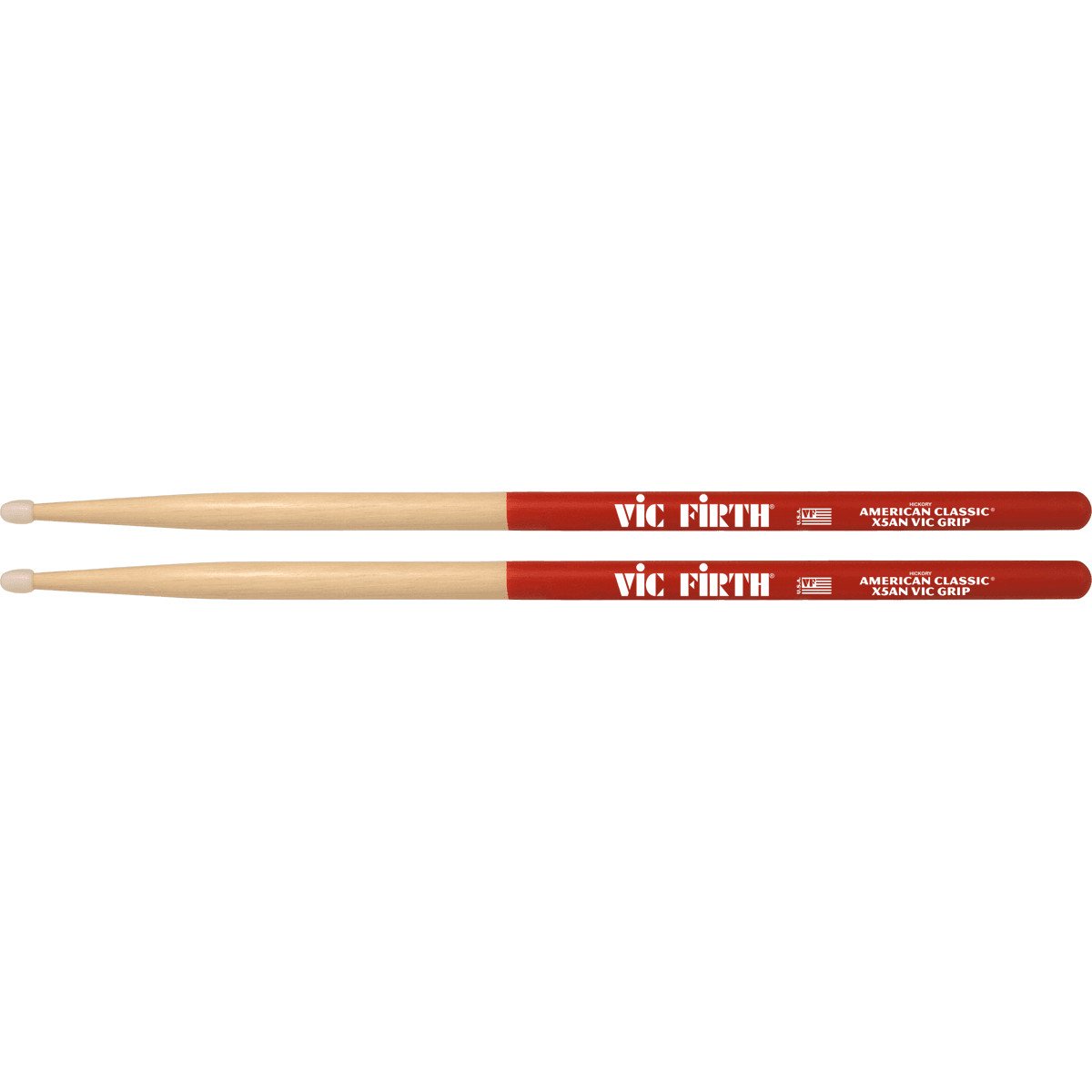 Vic Firth American Classic X5AN Vic Grip drumstokken, nylon tip