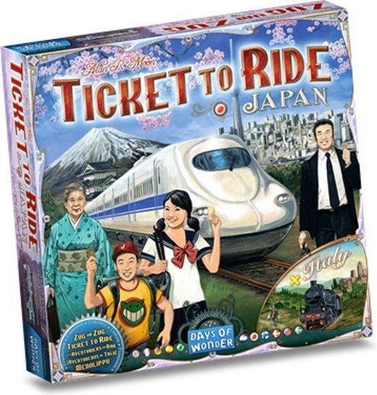 Days of Wonder Uitbreiding Ticket To Ride - Japan/italy