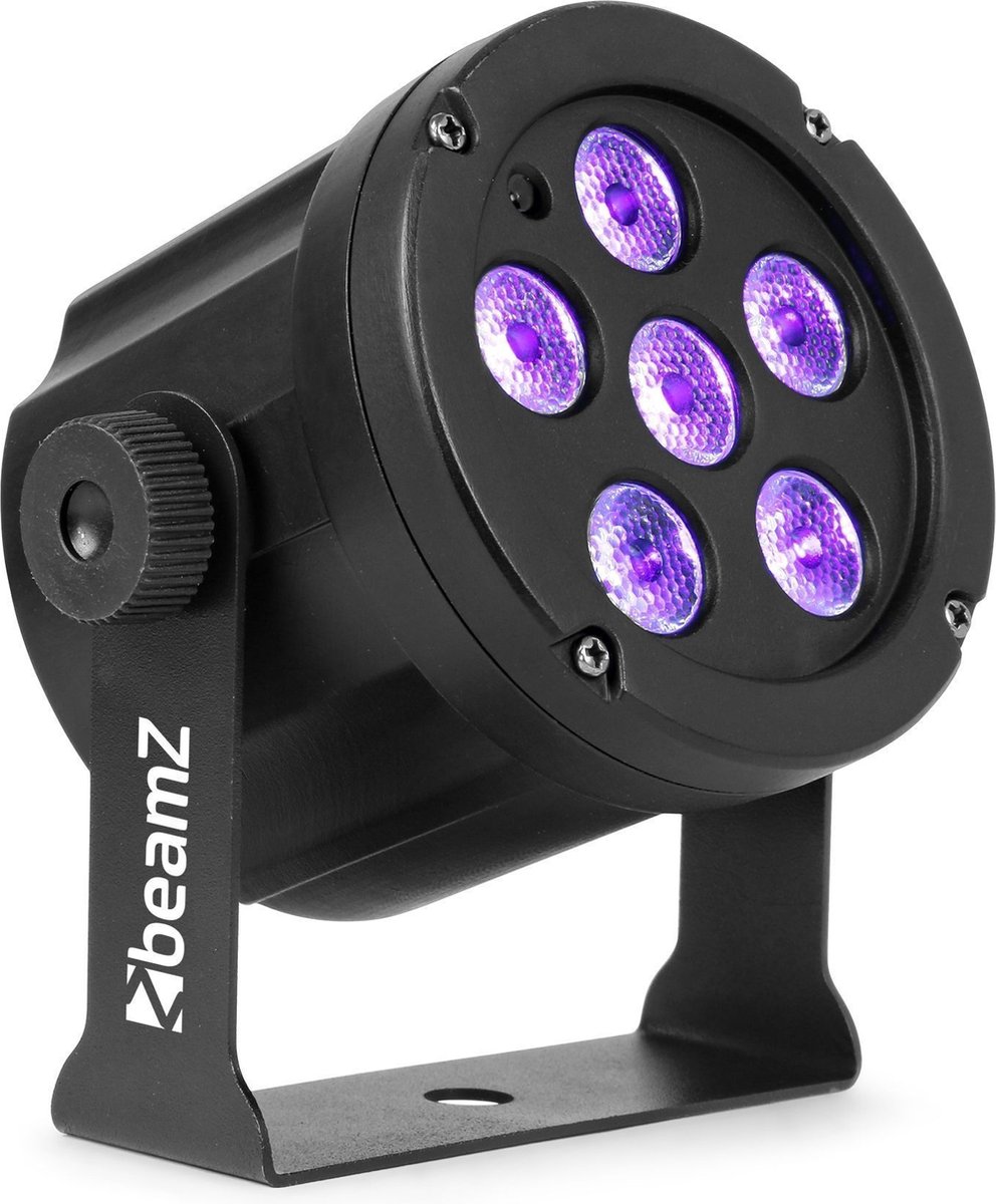 BEAMZ SLIMPAR30 UV blacklight LED par - Zwart