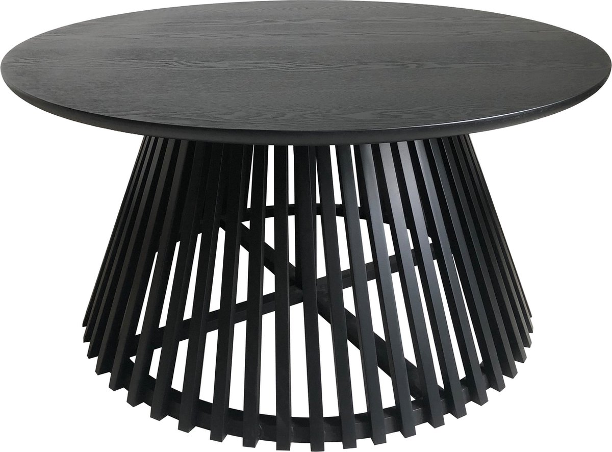 vtwonen Slats Salontafel - Zwart