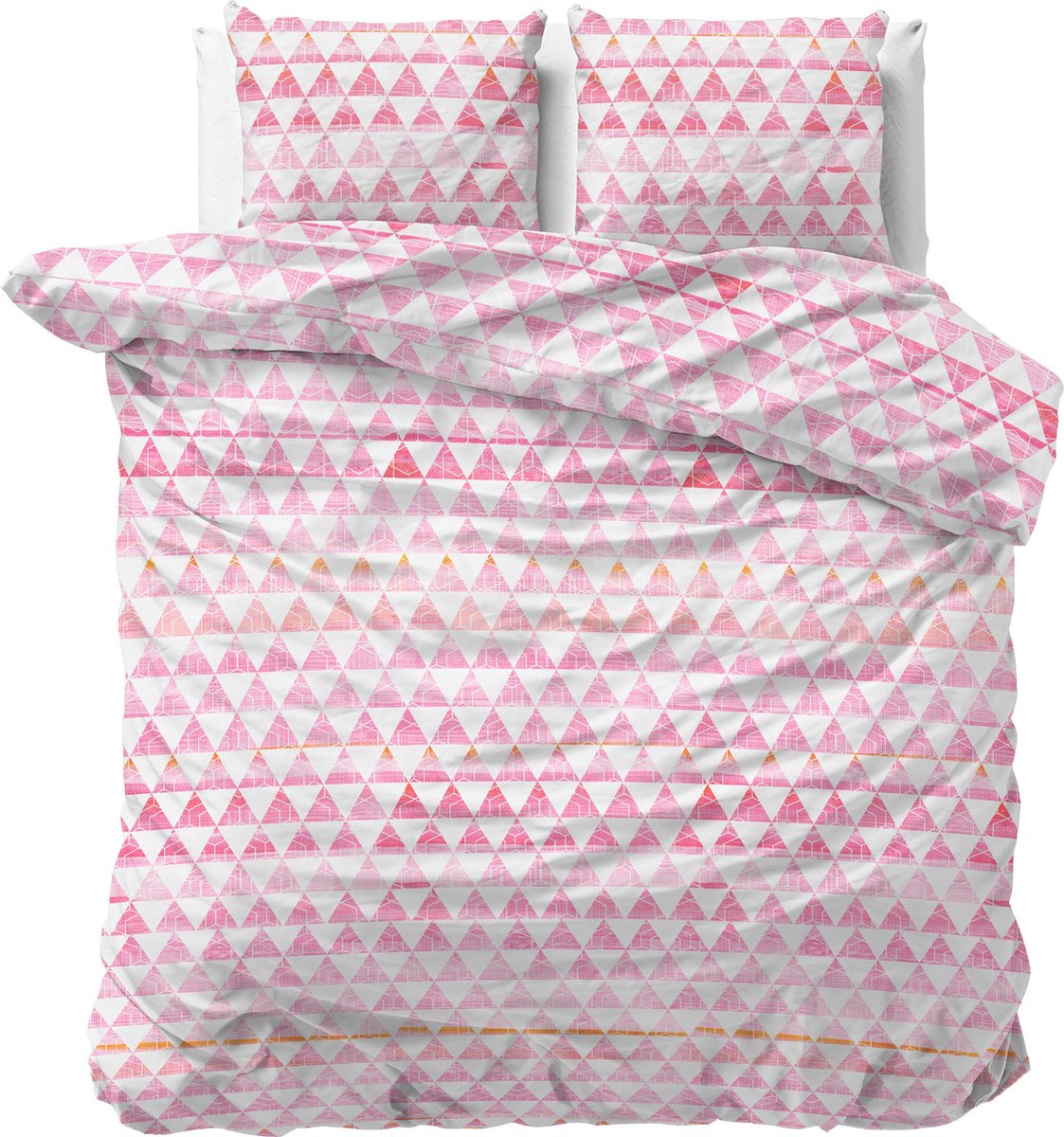 Sleeptime Jade Pink Lits-jumeaux (240 x 200/220 cm + 2 kussenslopen) Dekbedovertrek - Roze