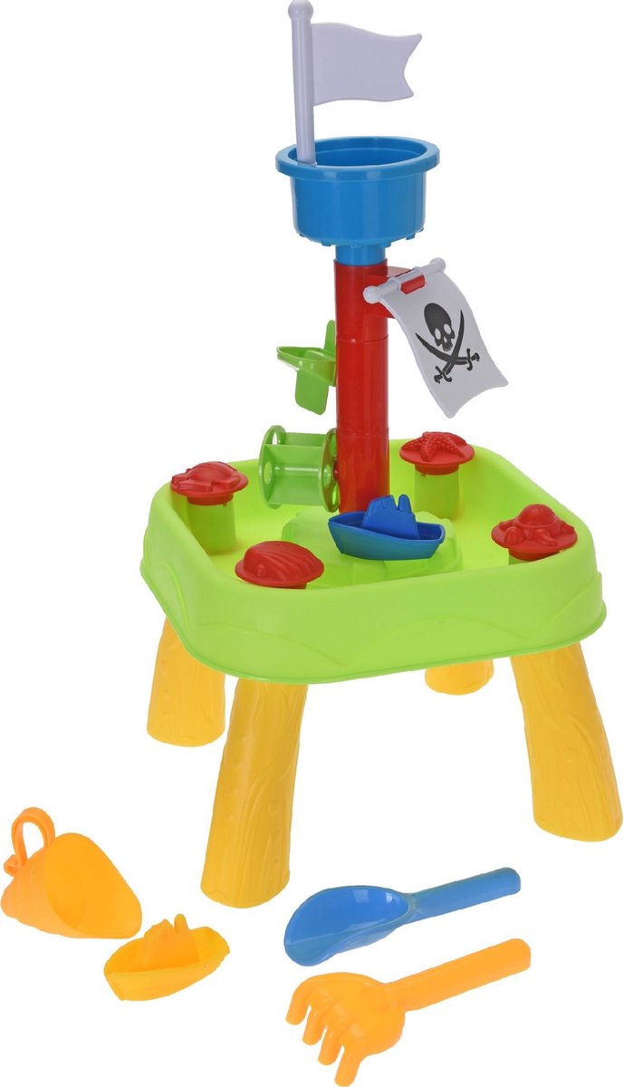 Pro Beach Zand- En Watertafel Piraten 20-delig