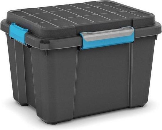 Kis Opbergbox Scubabox - 45 L - Zwart