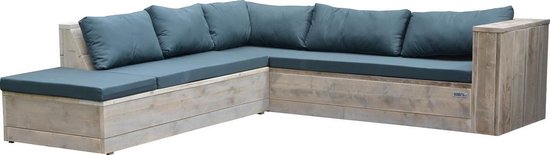 Loungeset 7 Van Steigerhout - Bruin