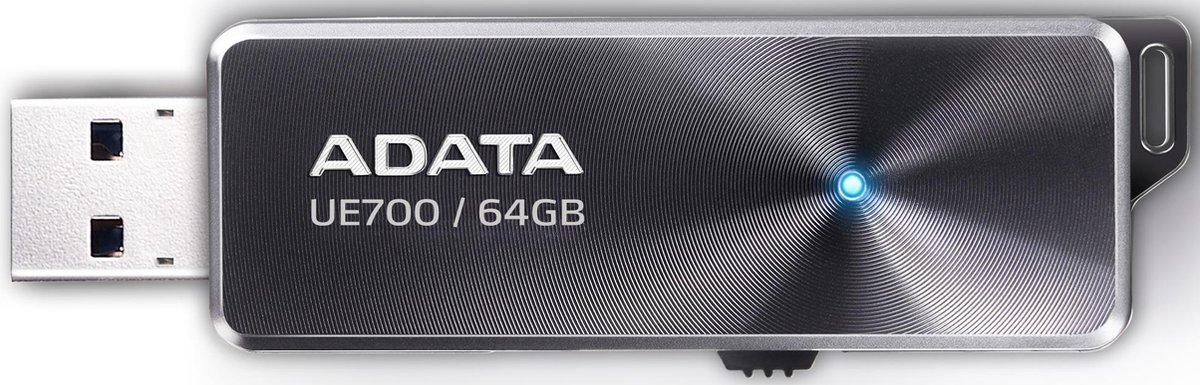 ADATA UE700 Pro USB flash drive 64 GB USB Type-A 3.2 Gen 1 (3.1 Gen 1) - Zwart
