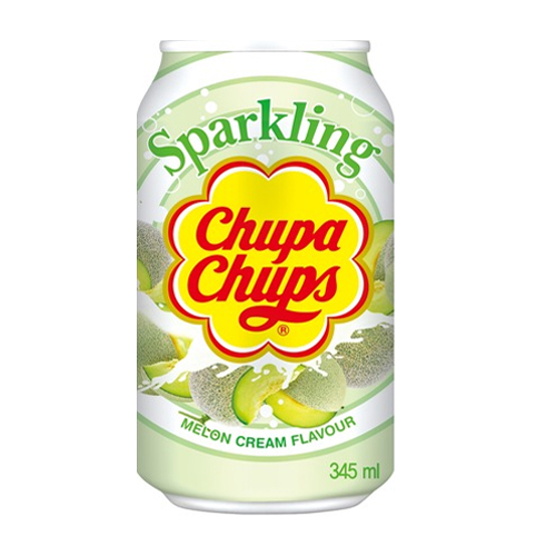 Chupa Chups - Sparkling Melon & Cream Frisdrank - 24x 345ml