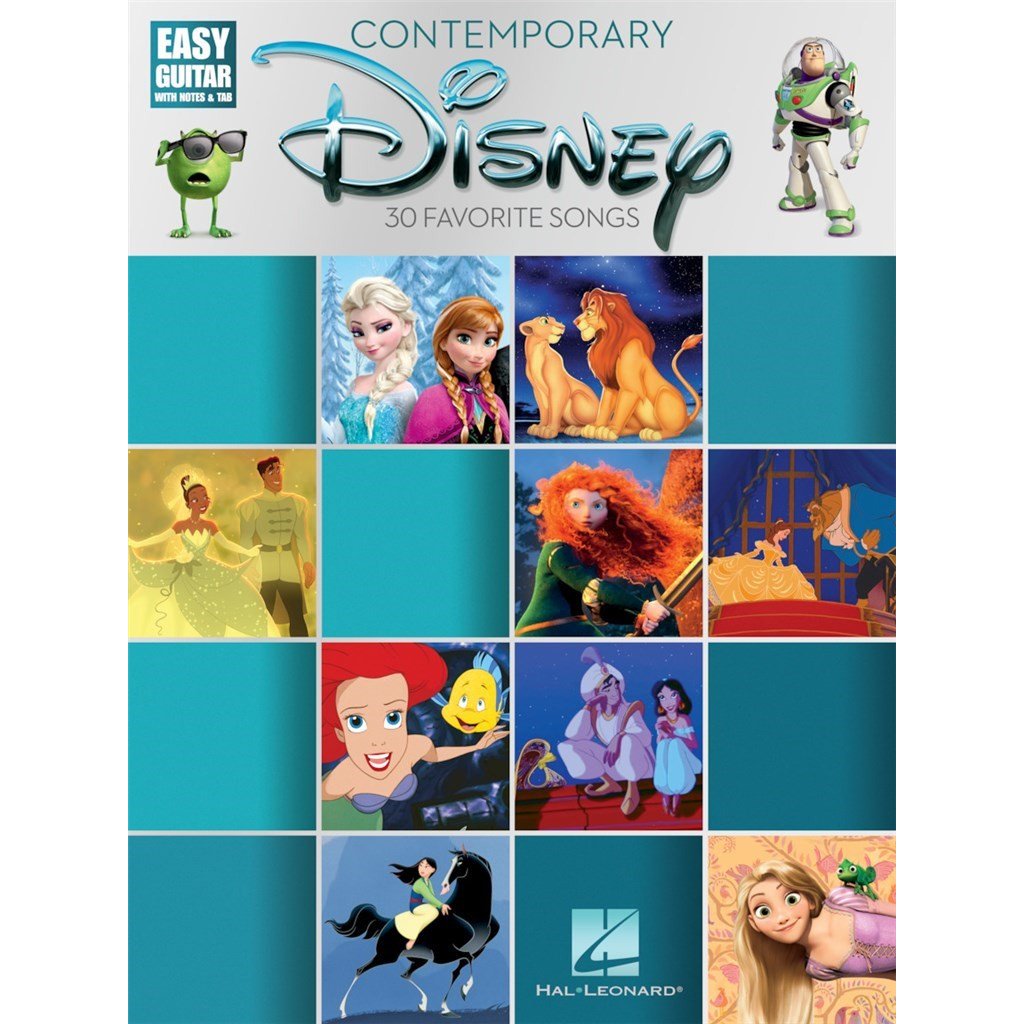 Hal Leonard Contemporary Disney songboek voor gitaar