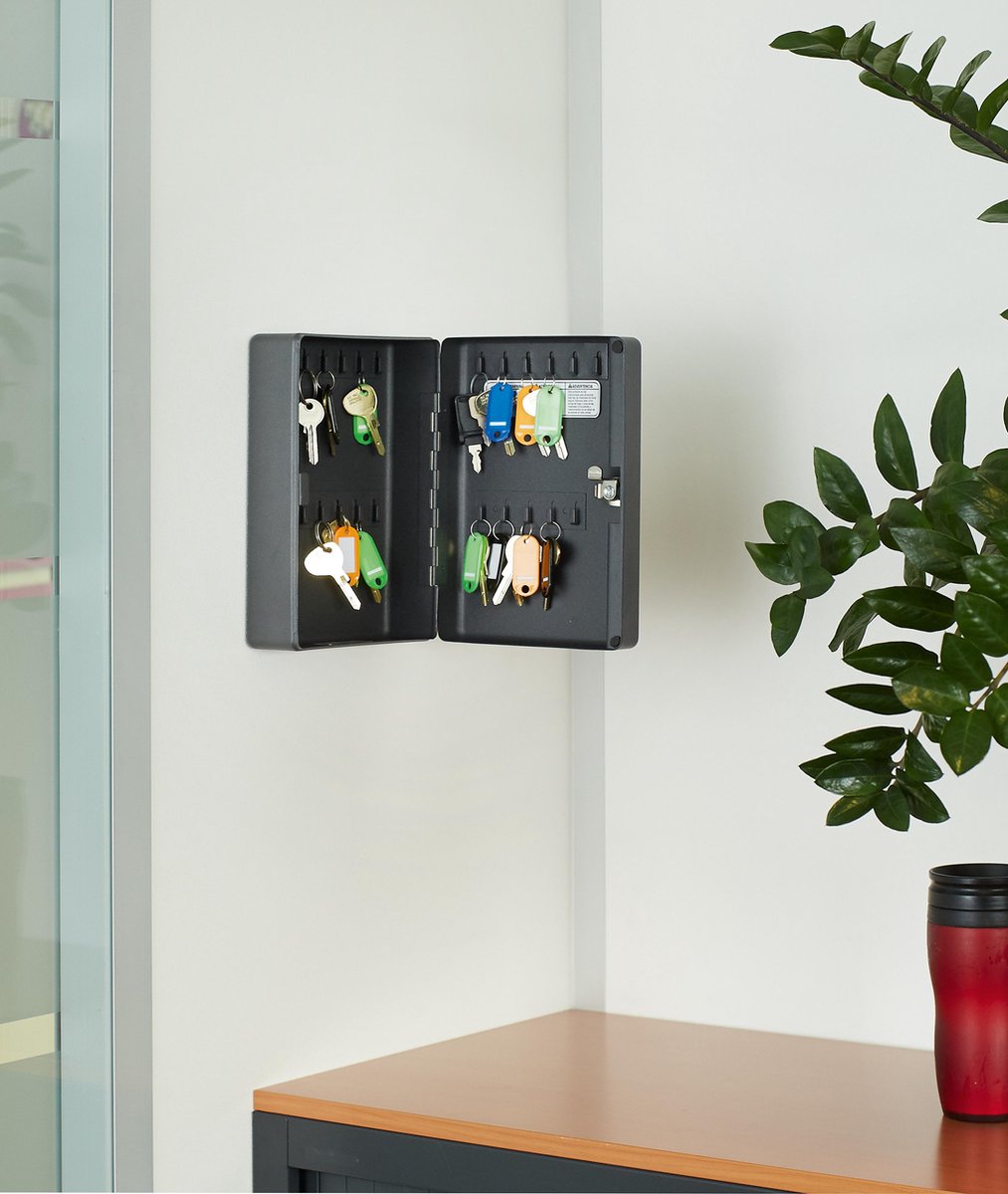 Masterlock Sleutelkastje - 25 Hangers - Zwart