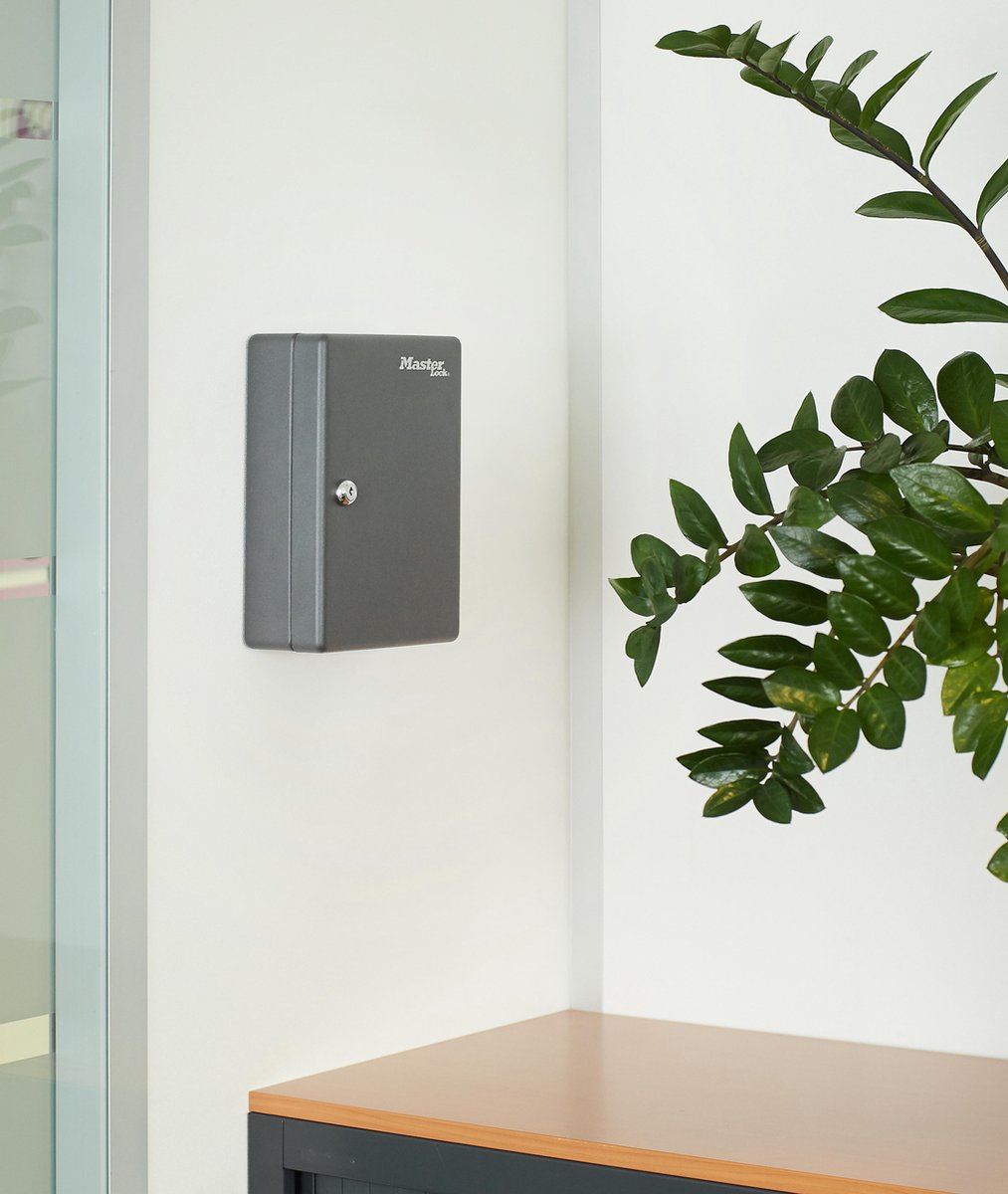 Masterlock Sleutelkastje - 25 Hangers - Zwart