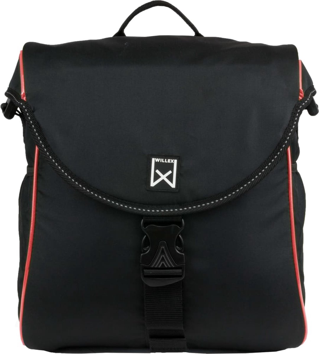 Willex Fietstas 300 S 12 L En Rood - Zwart