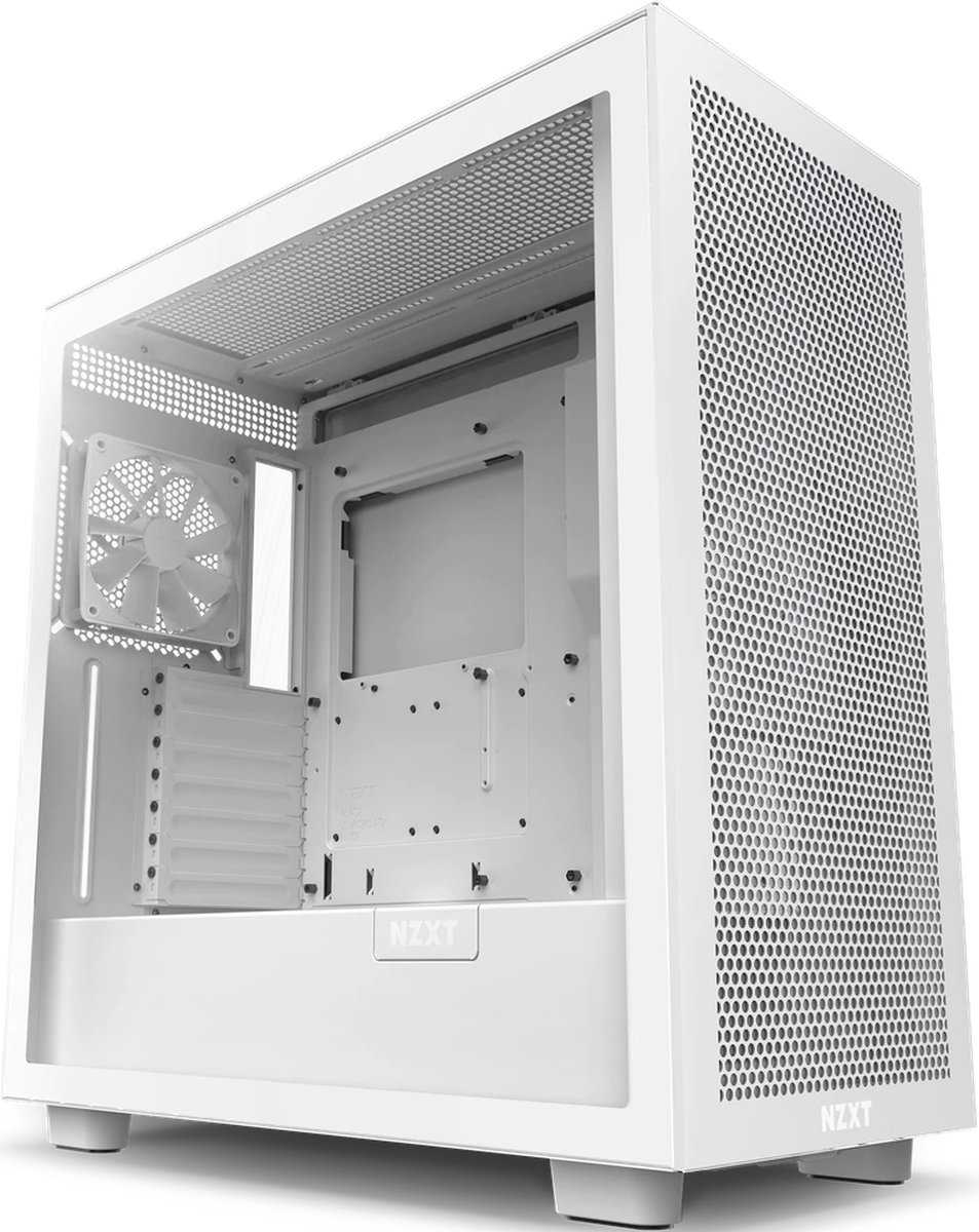 NZXT H7 Flow - - Wit