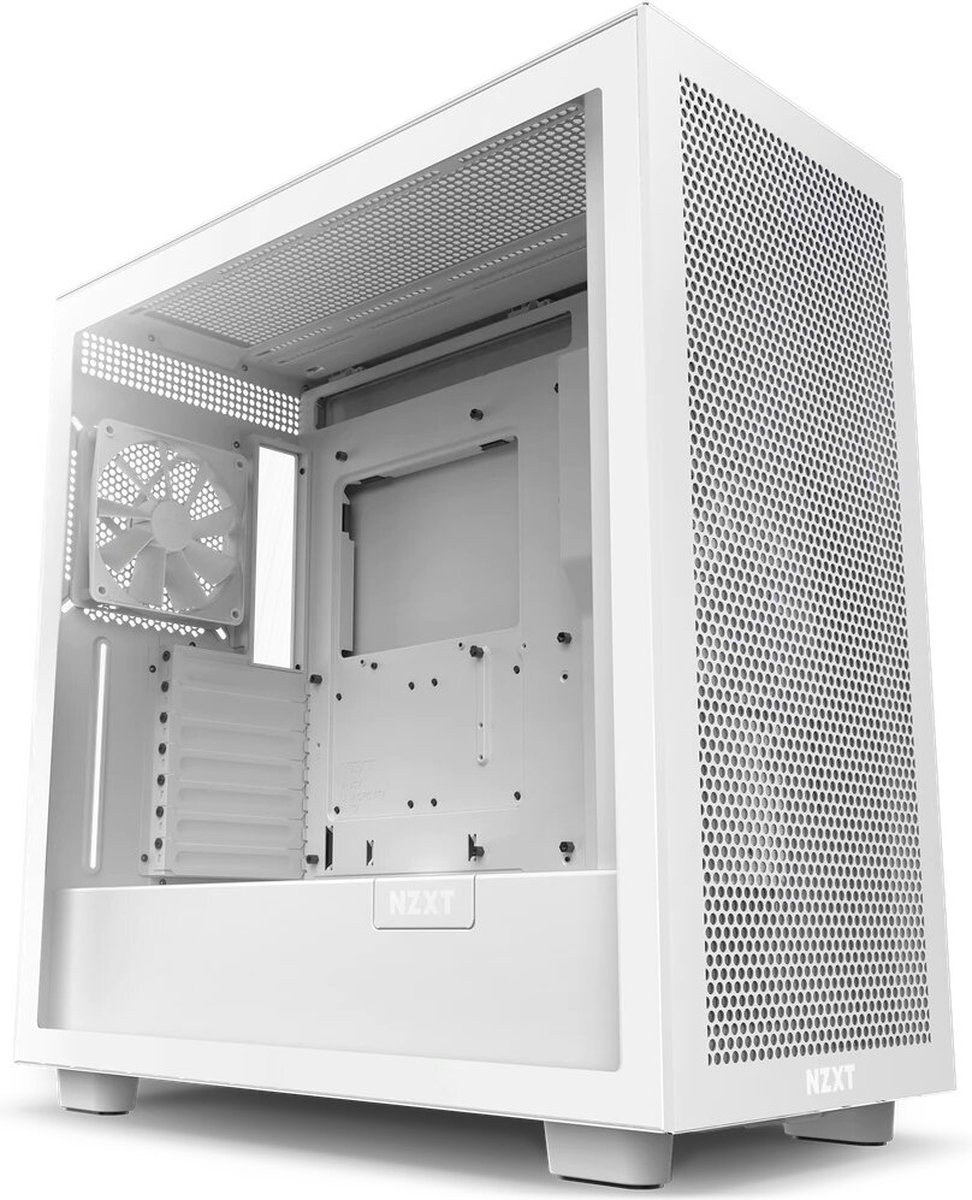 NZXT H7 Flow - - Wit