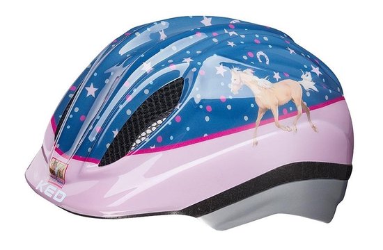 KED Fietshelm Meggy Originals Meisjes/roze - Blauw