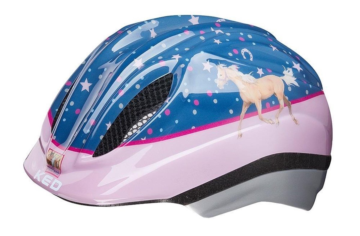KED Fietshelm Meggy Originals Meisjes/roze - Blauw