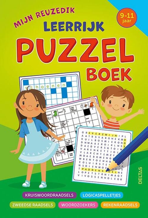 Mijn reuzedik leerrijk puzzelboek (9-11j.)