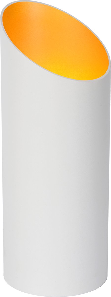 Lucide Quirijn - Tafellamp - Ø 9,6 Cm - 1xe27 - - Wit