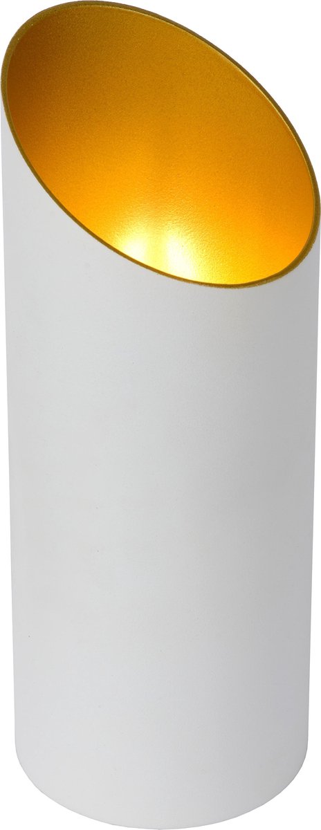 Lucide Quirijn - Tafellamp - Ø 9,6 Cm - 1xe27 - - Wit