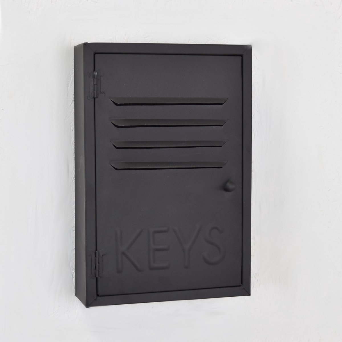 Loft42 Keys Sleutelkastje - Metaal - Mat - 30x20x6,5 - Zwart