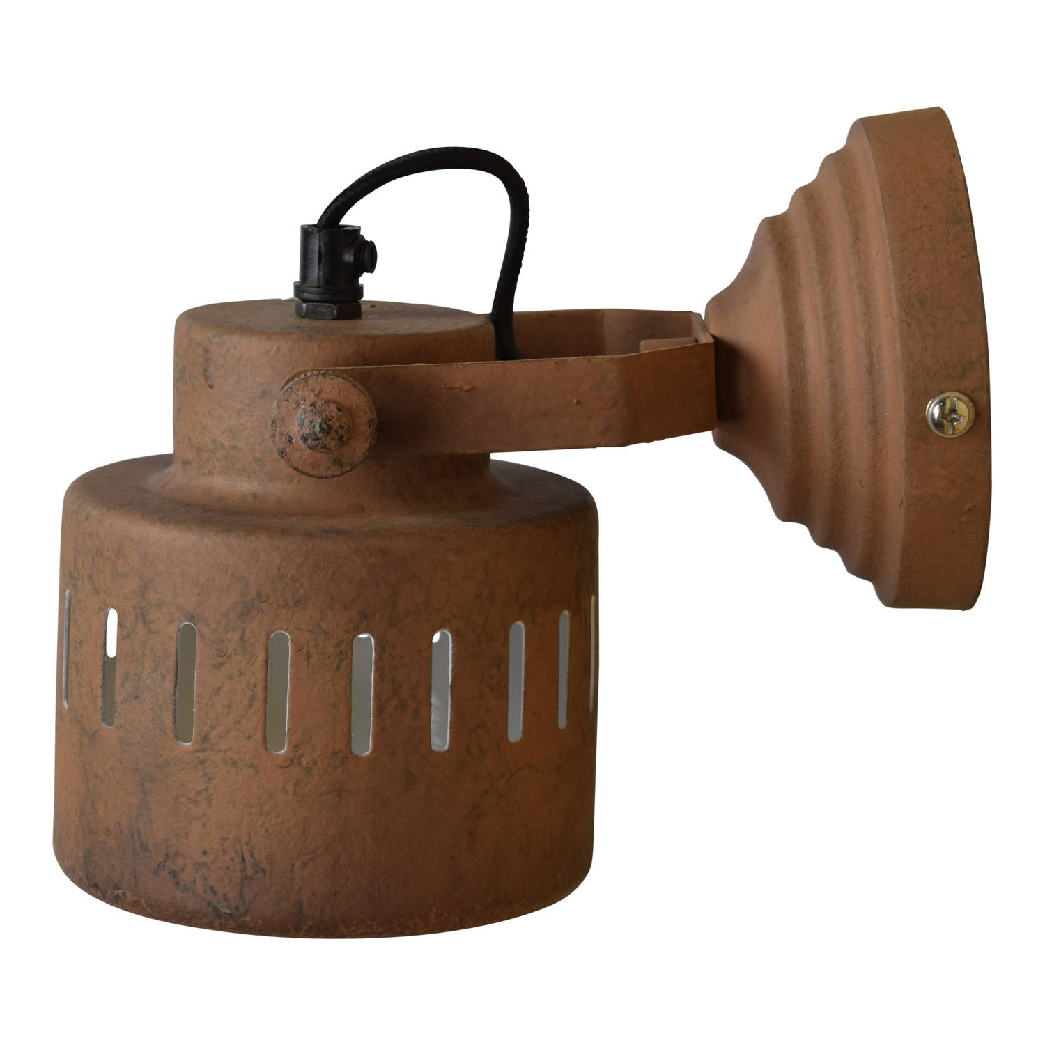 Wandlamp Vintage Ø11,5cm Rusty - Bruin