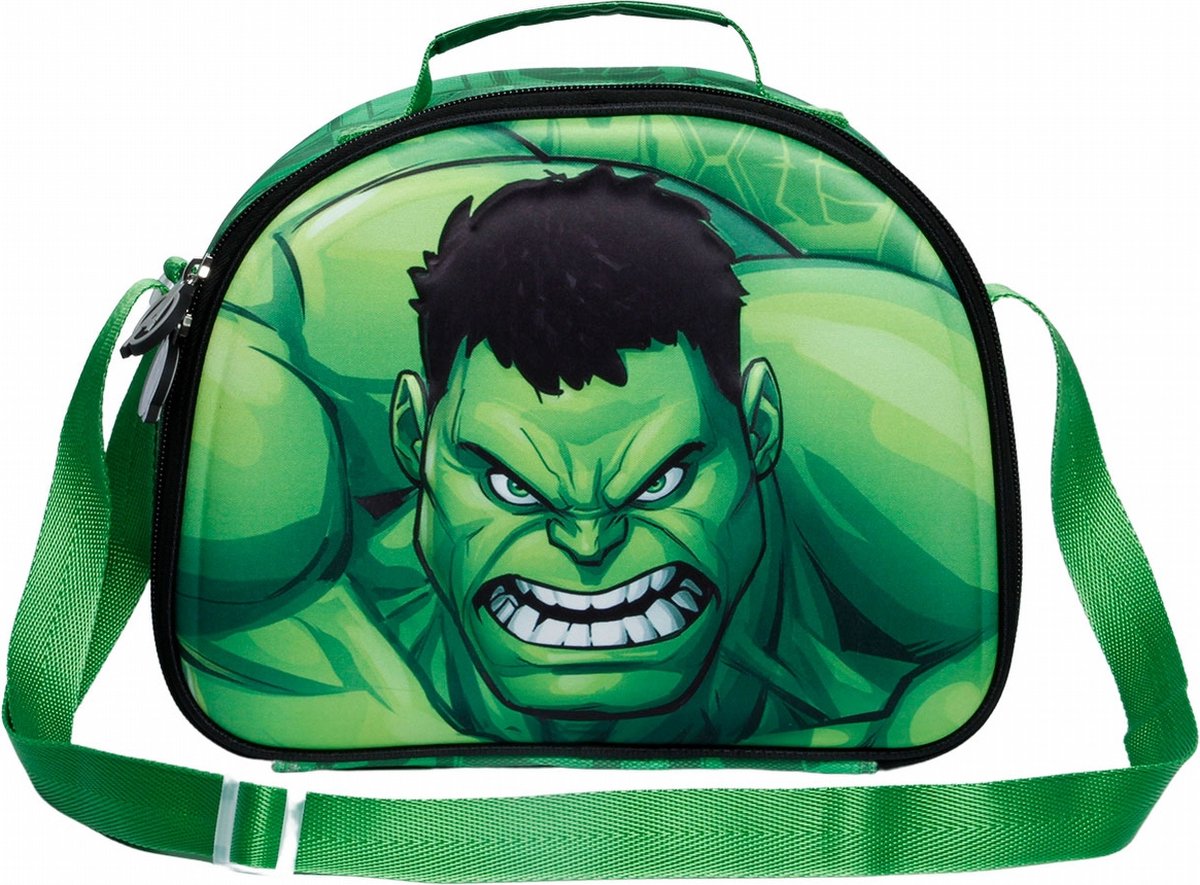 Hulk Jongens Lunchtas Schoudertas - Groen