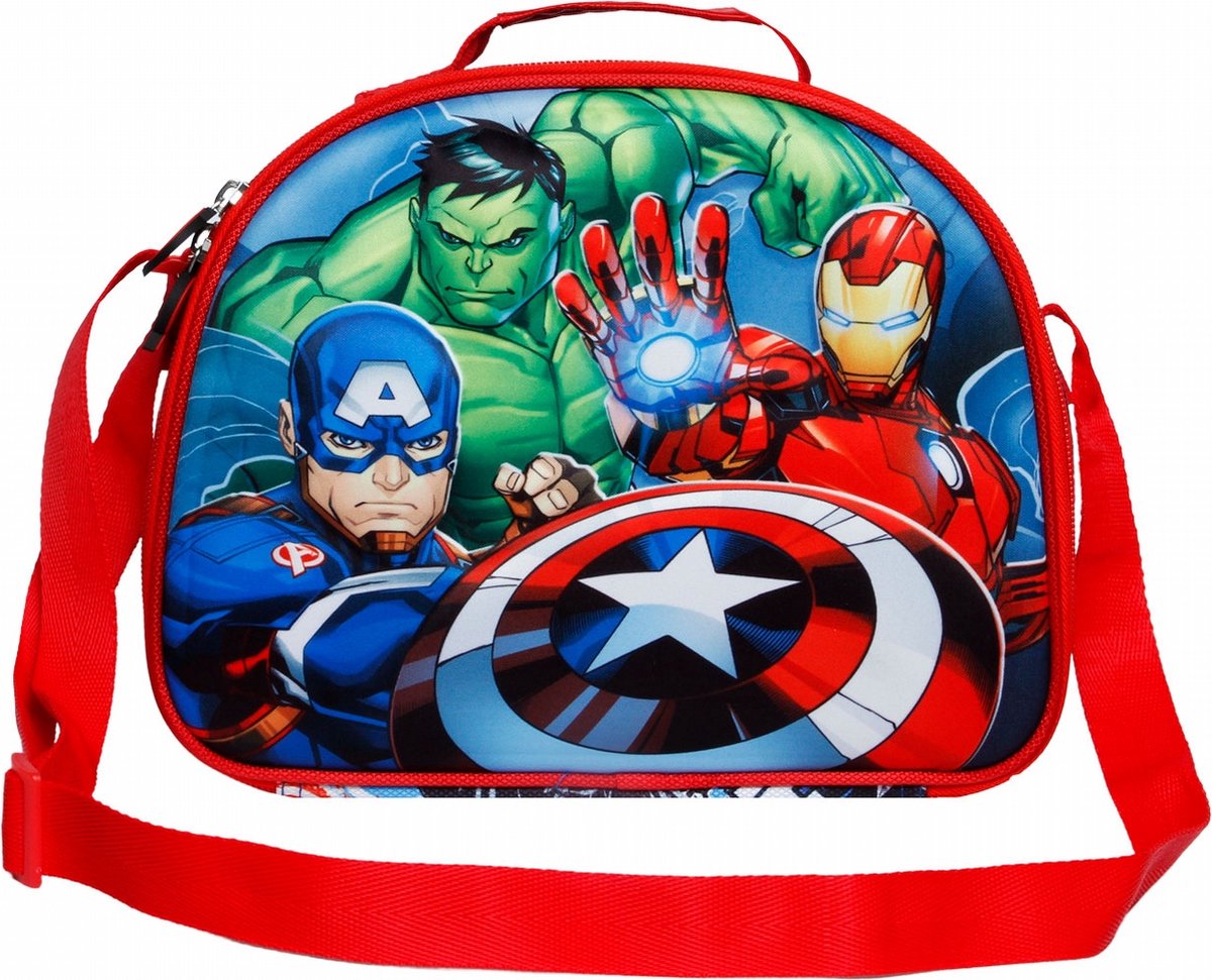 Avengers Jongens Lunchtas Schoudertas - Rood