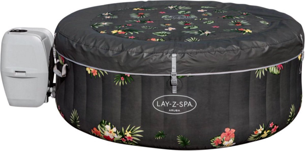 Bestway - Jacuzzi - Lay-z-spa - Aruba - Opblaasbaar - Bubbelbad - Incl. Toebehoren - Ø170cm