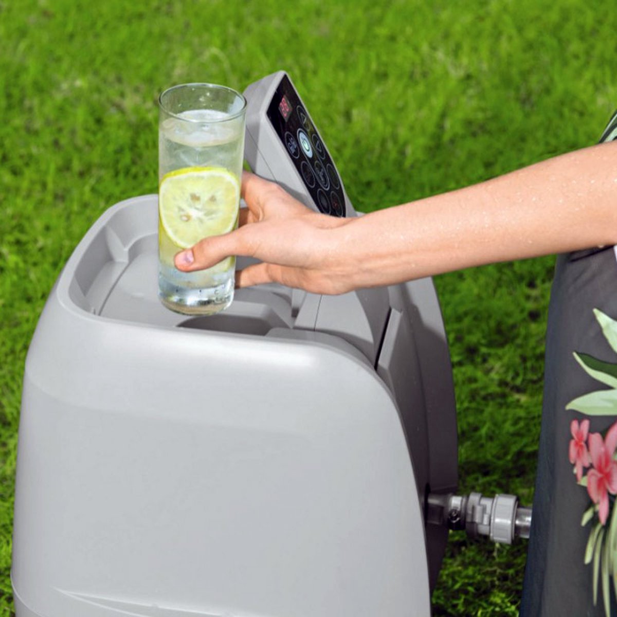Bestway - Jacuzzi - Lay-z-spa - Aruba - Opblaasbaar - Bubbelbad - Incl. Toebehoren - Ø170cm