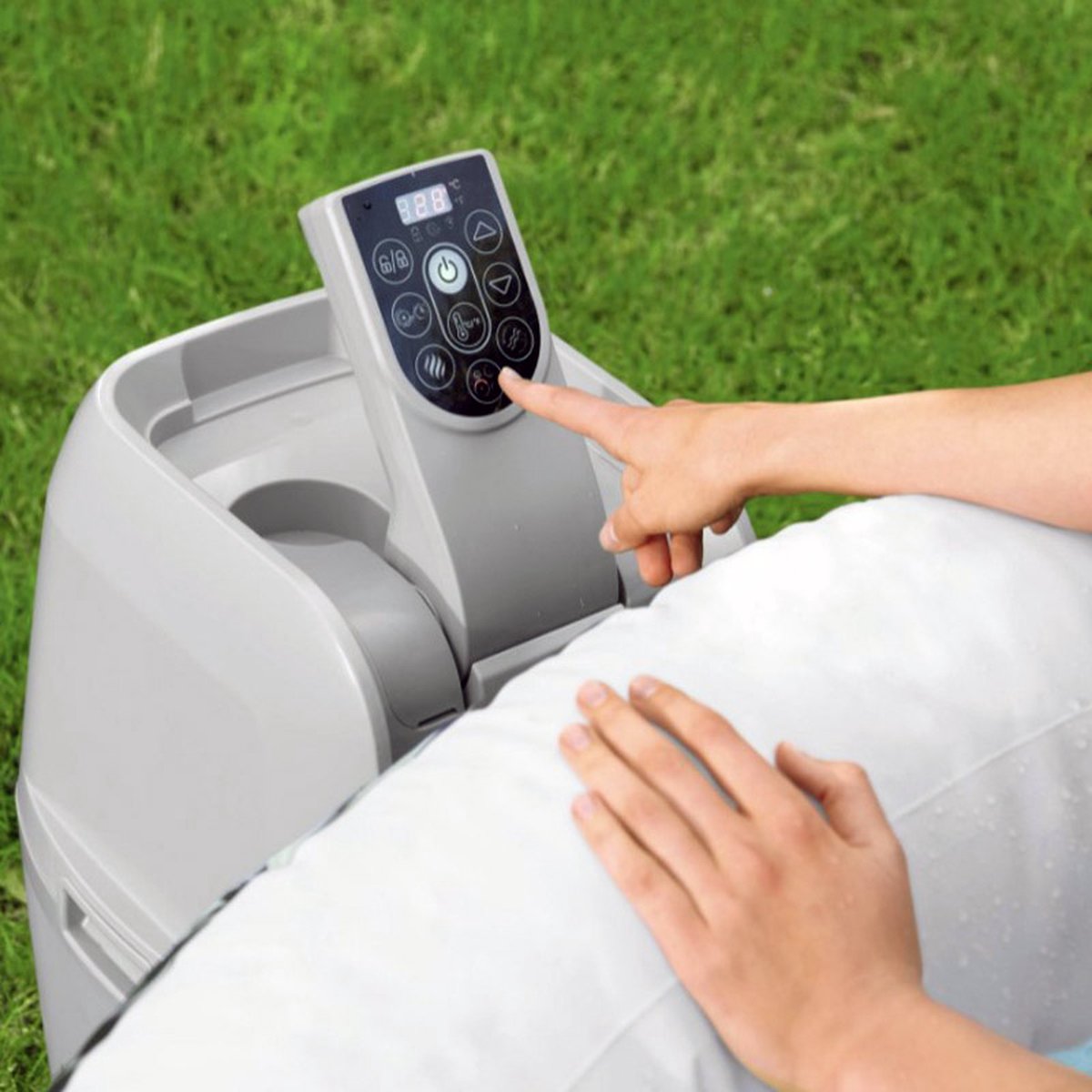 Bestway - Jacuzzi - Lay-z-spa - Aruba - Opblaasbaar - Bubbelbad - Incl. Toebehoren - Ø170cm