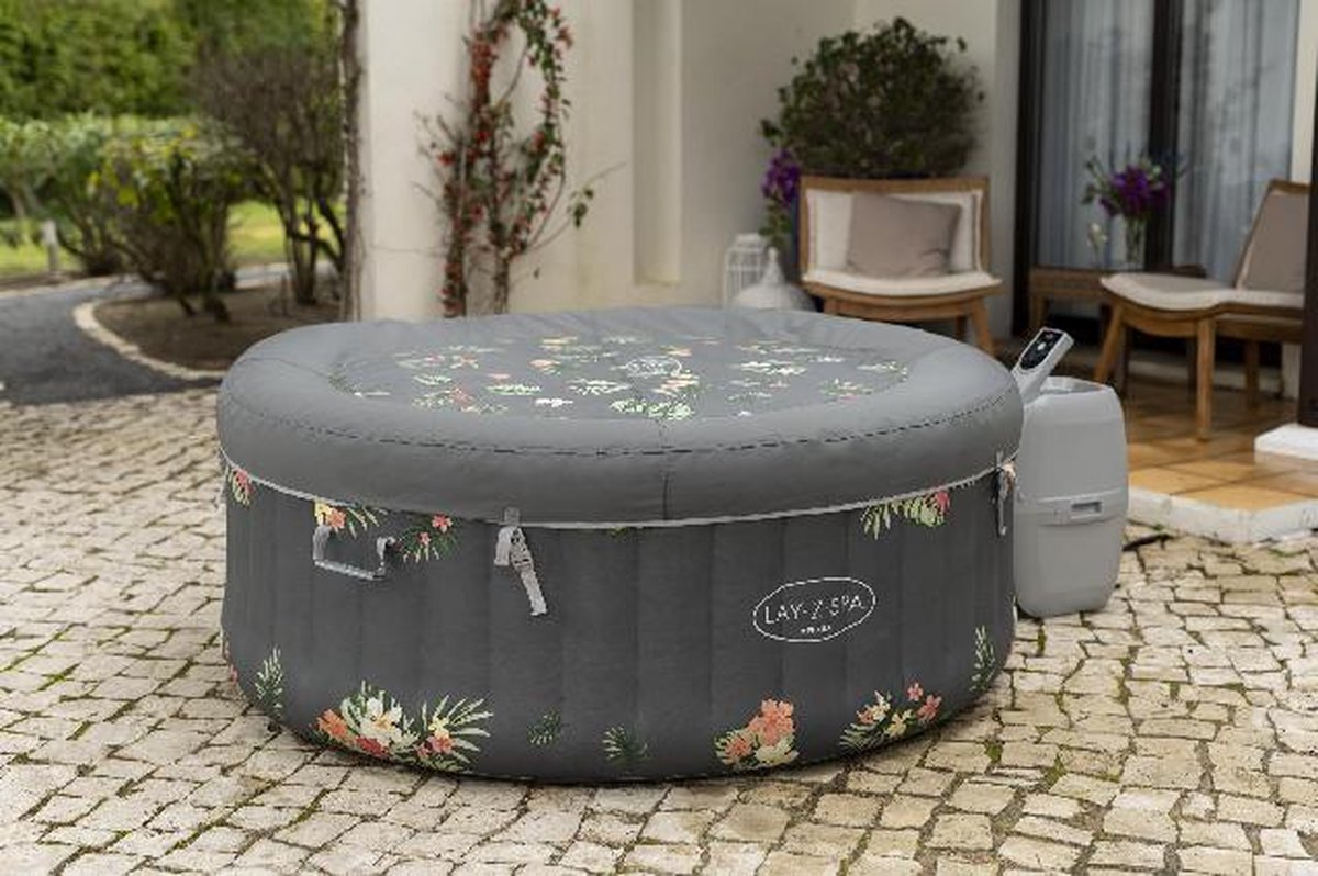 Bestway - Jacuzzi - Lay-z-spa - Aruba - Opblaasbaar - Bubbelbad - Incl. Toebehoren - Ø170cm