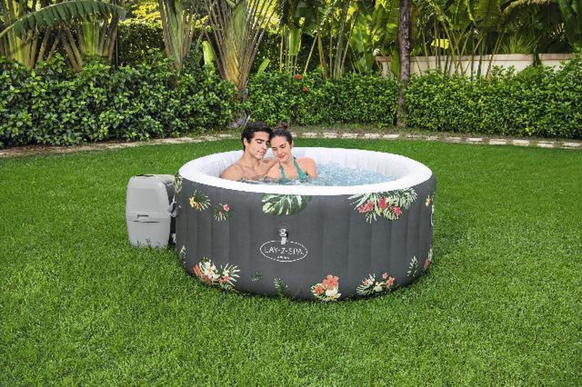 Bestway - Jacuzzi - Lay-z-spa - Aruba - Opblaasbaar - Bubbelbad - Incl. Toebehoren - Ø170cm