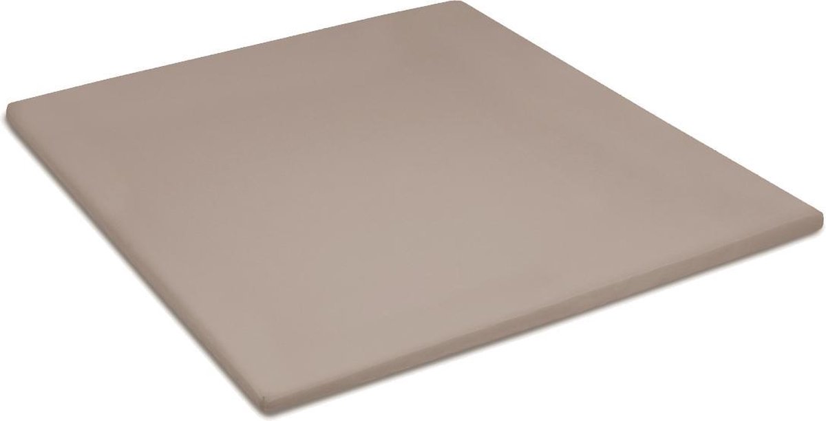 Cinderella Badstof Topper Hoeslaken Taupe-140 X 200/210 Cm