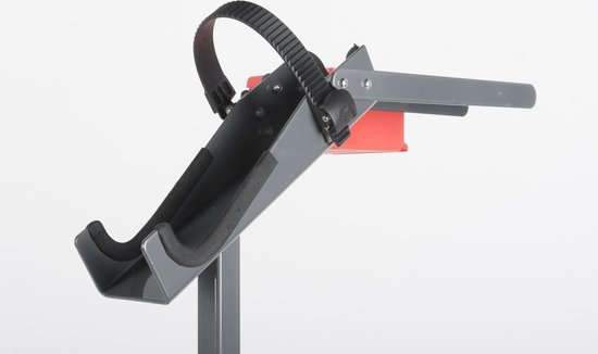 Dunlop Fietsreparatiestandaard - In Hoogte Verstelbaar 90-105 Cm - Max. 20 Kg - Zwart