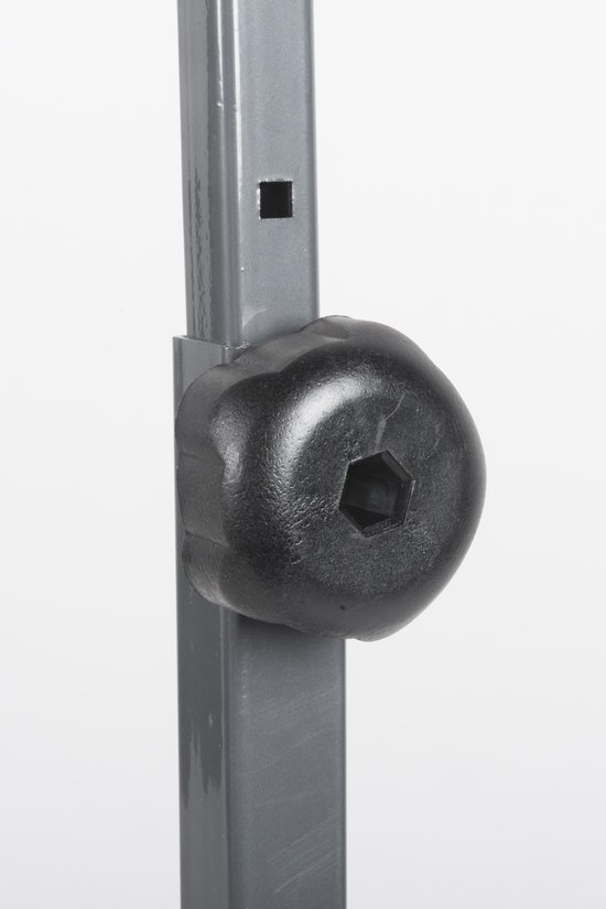 Dunlop Fietsreparatiestandaard - In Hoogte Verstelbaar 90-105 Cm - Max. 20 Kg - Zwart