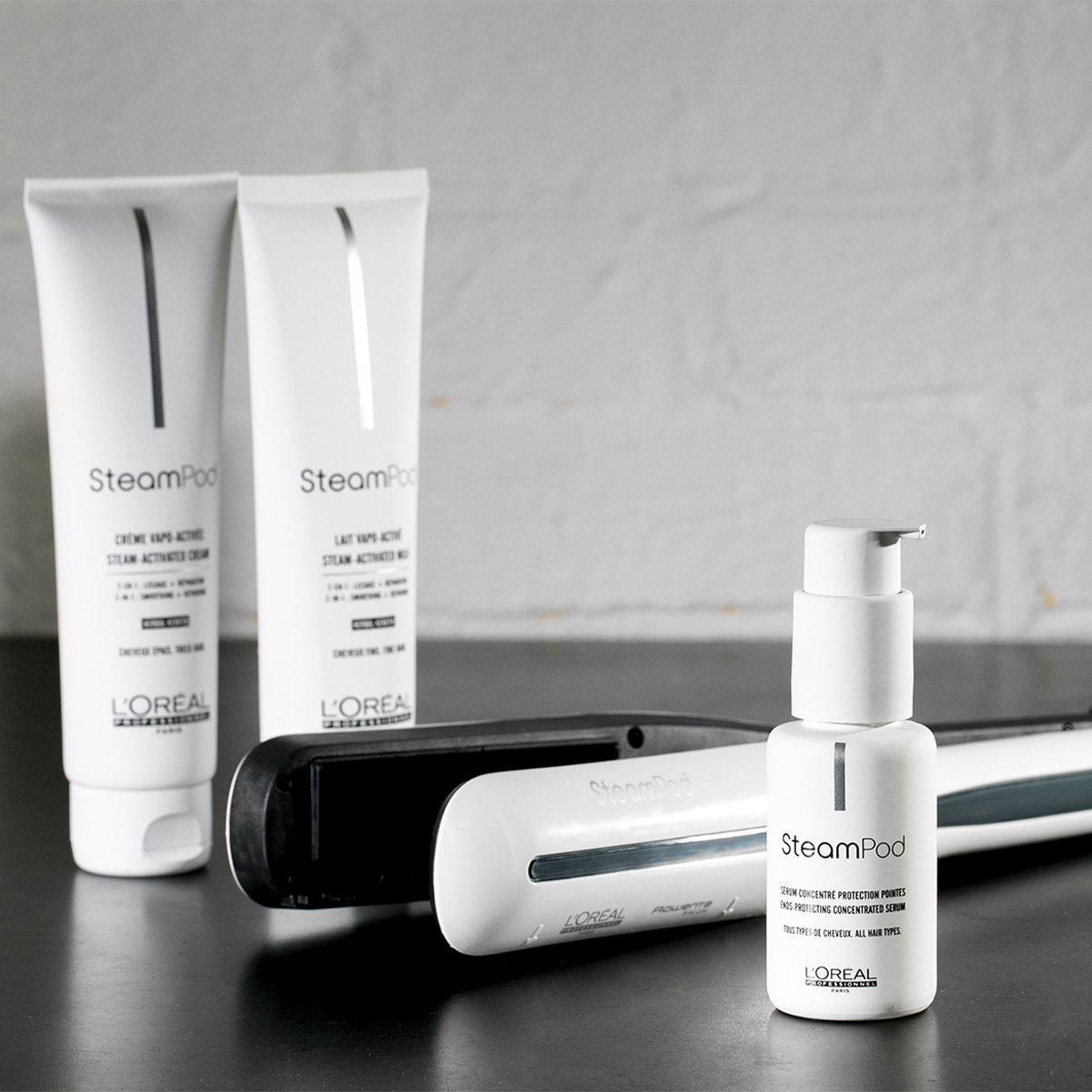 L'Oreal Paris L Oreal Steampod 3.0 - Stijltang Voor Stoom - Nieuwe Technologie - - Wit