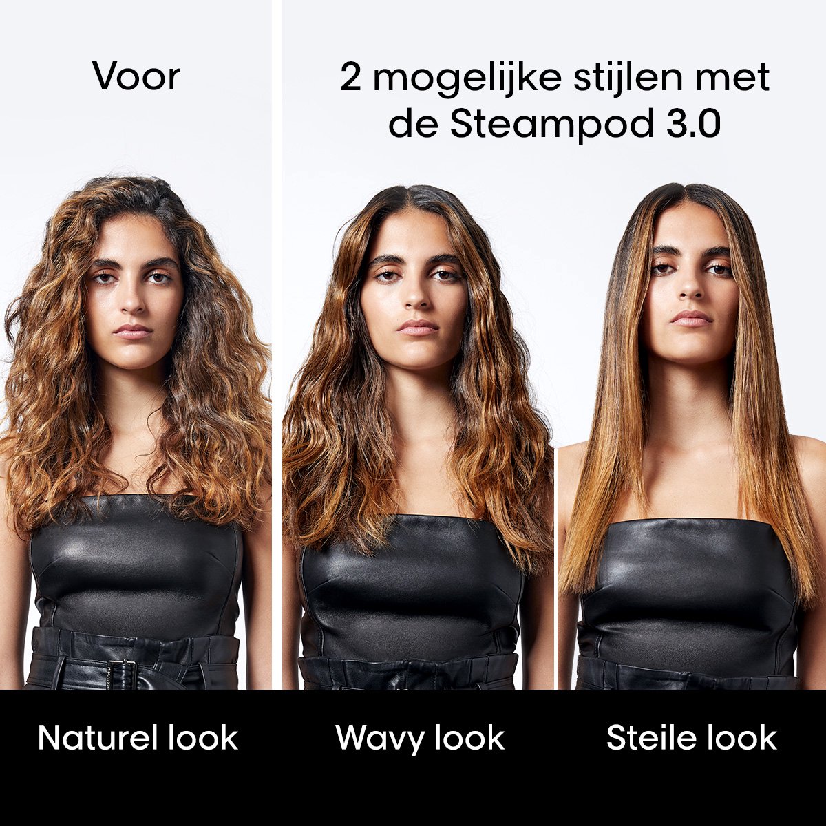 L'Oreal Paris L Oreal Steampod 3.0 - Stijltang Voor Stoom - Nieuwe Technologie - - Wit