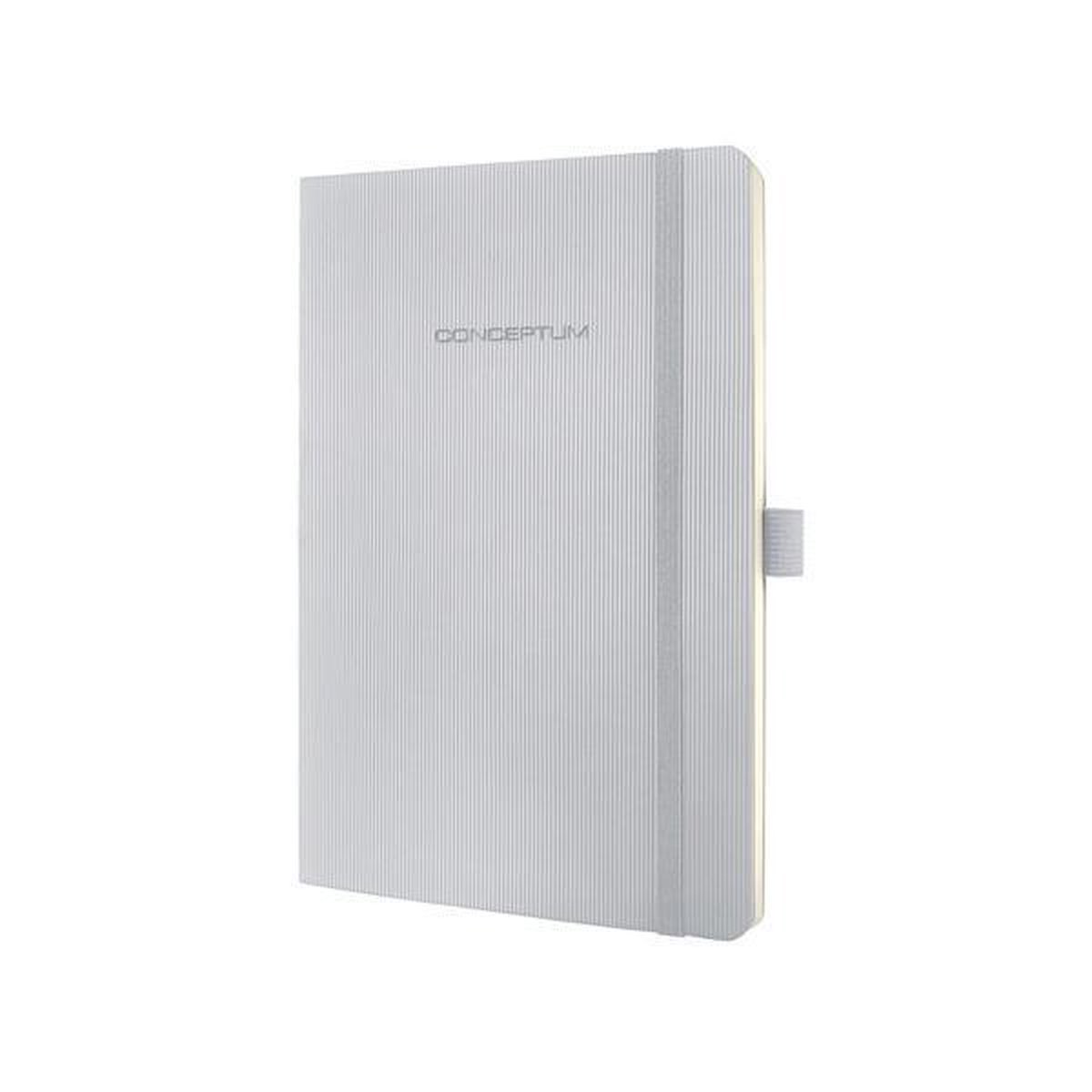 Notitieboek Sigel Conceptum Pure Softcover A5 Lichtgrijs Geruit