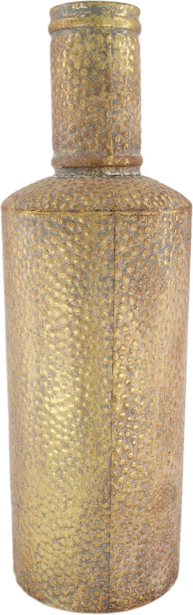 Dijk Natural Collections Metalen Vaas--17x52.7cm - Goud